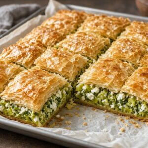 Greek leek pie